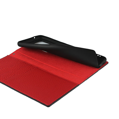 For Samsung Galaxy S20 Ultra Litchi Genuine Leather Phone Case(Dark Blue) - Galaxy Phone Cases by buy2fix | Online Shopping UK | buy2fix