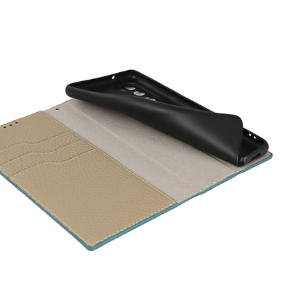 For Samsung Galaxy S20 FE Litchi Texture Horizontal Flip Top Layer Cowhide Leather Case with Holder & Card Slots & Wallet & Strap & Wire Winder(Sky Blue) - Galaxy S20 FE Cases by buy2fix | Online Shopping UK | buy2fix