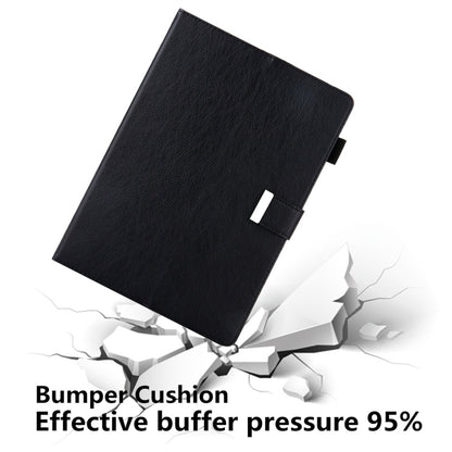 For iPad 5 / 6 / 7 / 8 / 9 Business Style Horizontal Flip Leather Case with Holder & Card Slot & Photo Frame & Wallet & Hand Strap & Sleep / Wake-up Function(Black) - iPad 4 & 3 & 2 Cases by buy2fix | Online Shopping UK | buy2fix