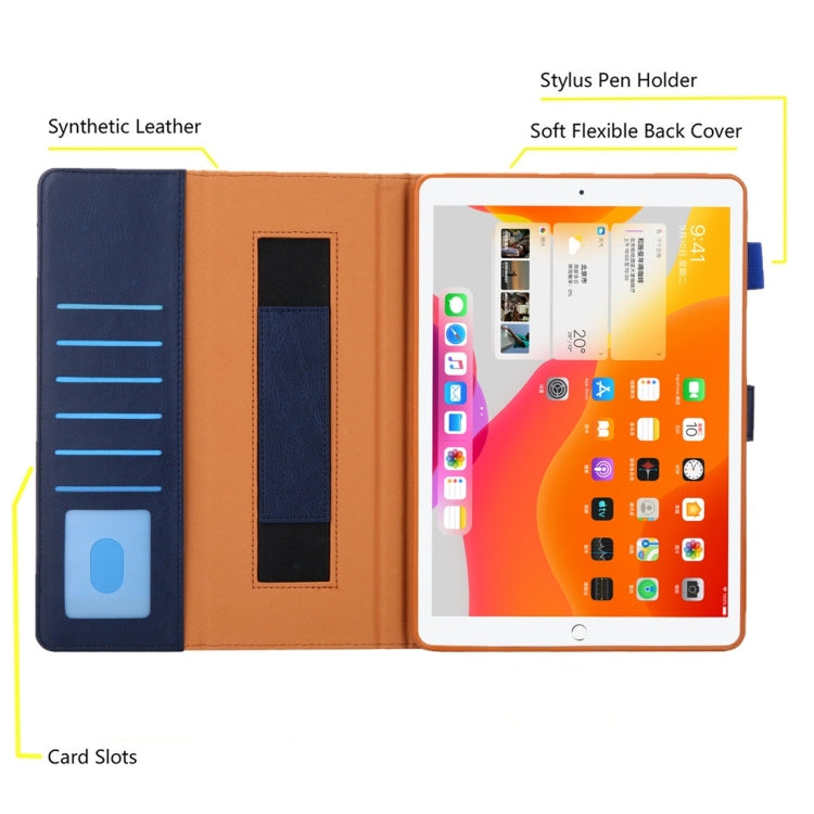 For iPad mini 1 / 2 / 3 / 4 / 5 Business Style Horizontal Flip Leather Case with Holder & Card Slot & Photo Frame & Wallet & Hand Strap & Sleep / Wake-up Function(Blue) - iPad Mini 4 & 3 & 2 & 1 Cases by buy2fix | Online Shopping UK | buy2fix