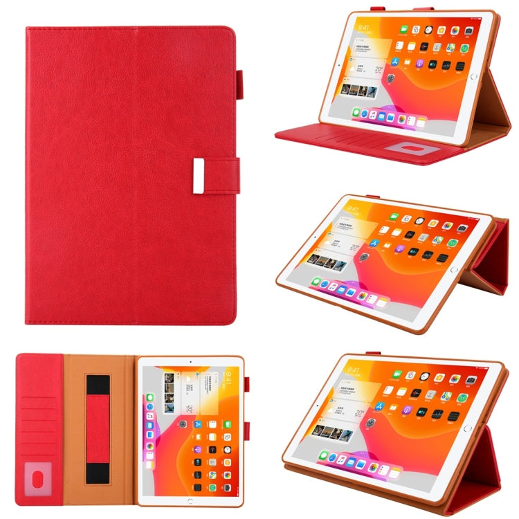 For iPad mini 1 / 2 / 3 / 4 / 5 Business Style Horizontal Flip Leather Case with Holder & Card Slot & Photo Frame & Wallet & Hand Strap & Sleep / Wake-up Function(Red) - iPad Mini 4 & 3 & 2 & 1 Cases by buy2fix | Online Shopping UK | buy2fix