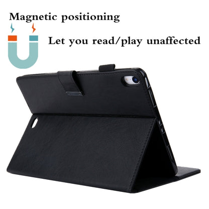 For iPad Pro 11 inch （2018） Business Style Horizontal Flip Leather Case with Holder & Card Slot & Photo Frame & Wallet & Hand Strap & Sleep / Wake-up Function(Black) - iPad Pro 11 (2018) Cases by buy2fix | Online Shopping UK | buy2fix