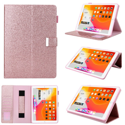 For iPad Pro 11 inch （2018） Business Style Horizontal Flip Leather Case with Holder & Card Slot & Photo Frame & Wallet & Hand Strap & Sleep / Wake-up Function(Rose Gold) - iPad Pro 11 (2018) Cases by buy2fix | Online Shopping UK | buy2fix