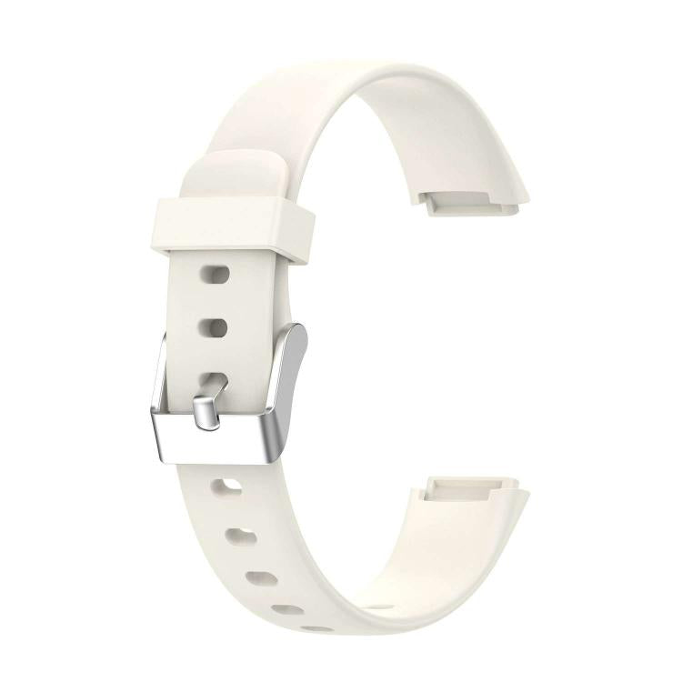 xDfind For Fitbit Luxe Silicone Color Buckle Watch Band, Size:S(Apricot) - Watch Bands by xDfind | Online Shopping UK | buy2fix