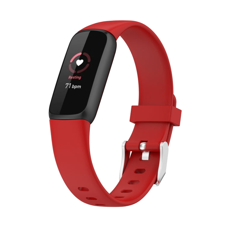 For Fitbit Luxe xDFind Silicone Watch Band, Size:S(Red) by xDfind