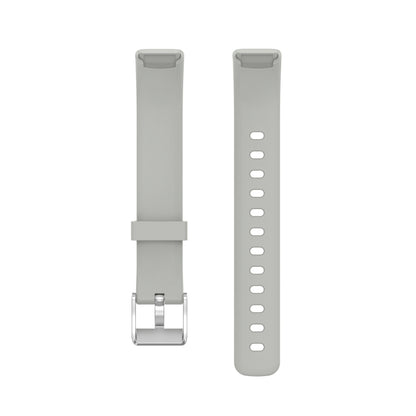 For Fitbit Luxe xDFind Silicone Watch Band, Size:S(Rock Grey) - Watch Bands by xDfind | Online Shopping UK | buy2fix