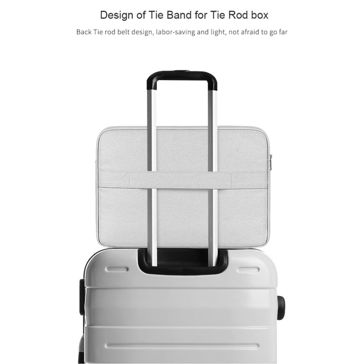 ND11 Jacquard Fabric Laptop Liner Bag, Size:13.3 inch(Elegant Gray) - 13.3 inch by buy2fix | Online Shopping UK | buy2fix