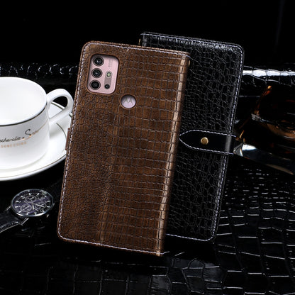 For Lenovo K13 Note idewei Crocodile Texture Horizontal Flip Leather Case with Holder & Card Slots & Wallet(Dark Blue) - Lenovo by idewei | Online Shopping UK | buy2fix