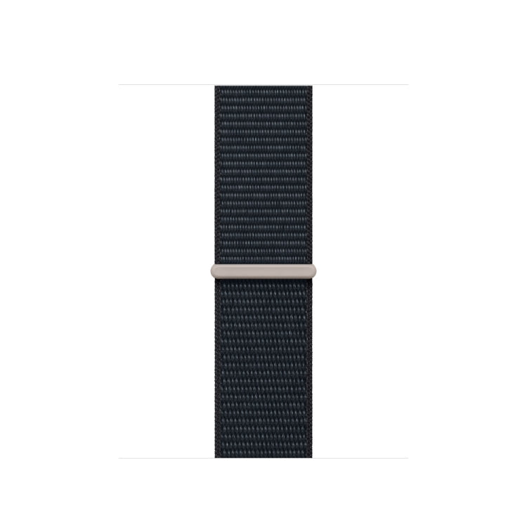 Loop Type Sport Watch Band For Apple Watch Series 9&8&7 41mm / SE 3&SE 2&6&SE&5&4 40mm / 3&2&1 38mm (Black Blue) - Watch Bands by buy2fix | Online Shopping UK | buy2fix