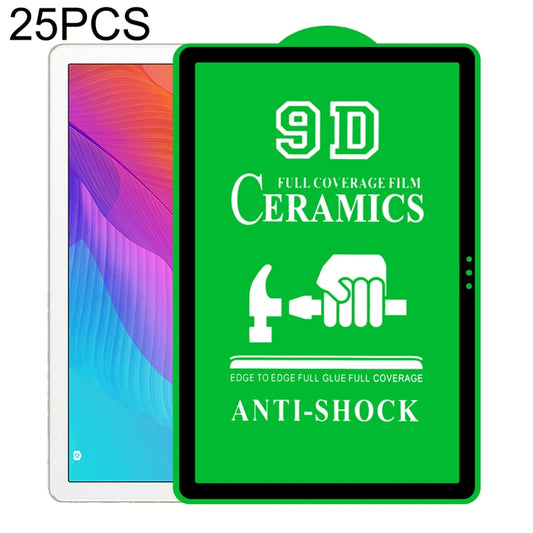 For Huawei Enjoy Tablet 2 10.1 inch 25 PCS 9D Full Screen Full Glue Ceramic Film - For Huawei MediaPad by buy2fix | Online Shopping UK | buy2fix