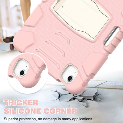 3-Layer PC + Silicone Shockproof Tablet Case with Holder For iPad Air 2020 / 2022 10.9 / Pro 11 2022 / 2021 / 2020 / 2018(Cherry Blossoms Pink) - iPad Air (2022) / (2020) 10.9 Cases by buy2fix | Online Shopping UK | buy2fix