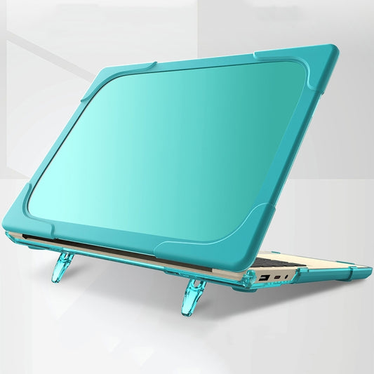 TPU + PC Two-color Anti-fall Laptop Protective Case For Microsoft Surface Go 1 / 2 12.4 1943 / 2013(Sky Blue) - Microsoft by buy2fix | Online Shopping UK | buy2fix