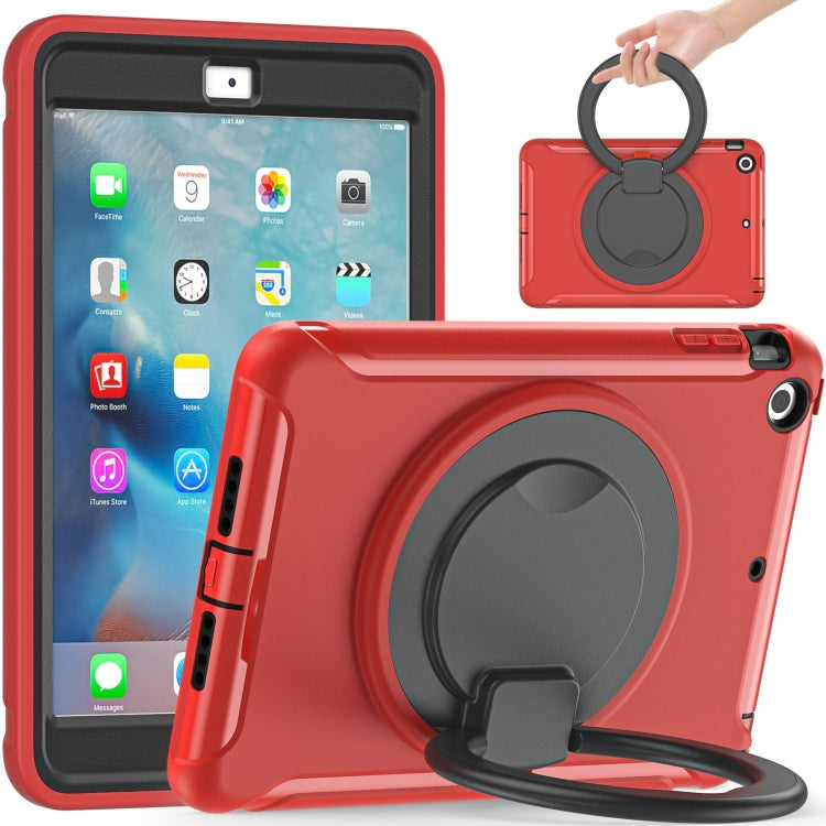 Shockproof TPU + PC Protective Case with 360 Degree Rotation Foldable Handle Grip Holder & Pen Slot For iPad mini 3 / 2 / 1(Red) - iPad Mini 4 & 3 & 2 & 1 Cases by buy2fix | Online Shopping UK | buy2fix