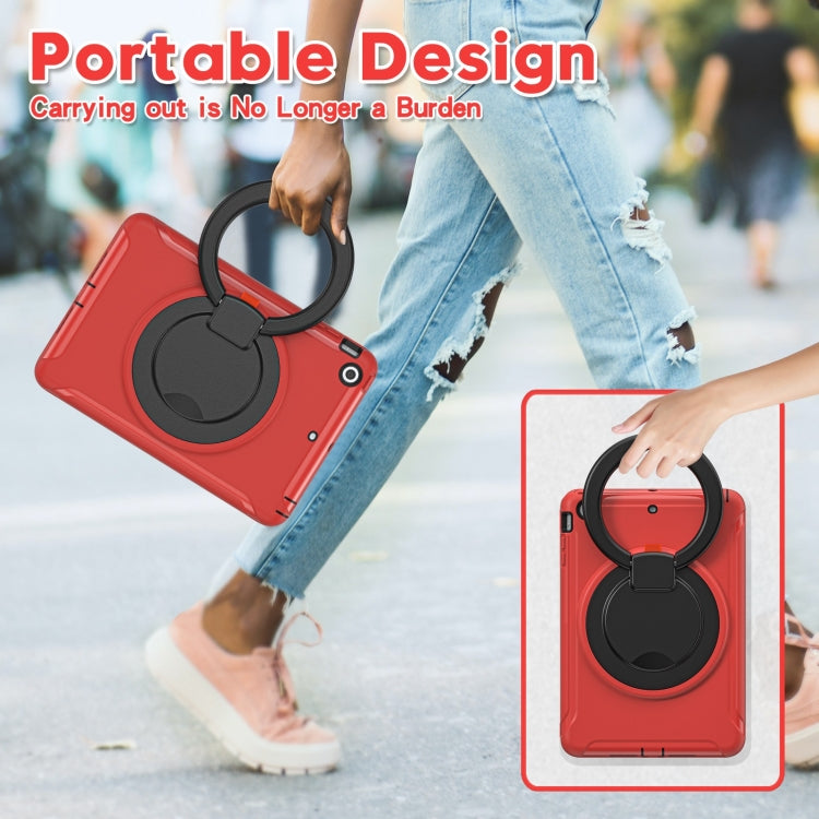 Shockproof TPU + PC Protective Case with 360 Degree Rotation Foldable Handle Grip Holder & Pen Slot For iPad mini 3 / 2 / 1(Red) - iPad Mini 4 & 3 & 2 & 1 Cases by buy2fix | Online Shopping UK | buy2fix