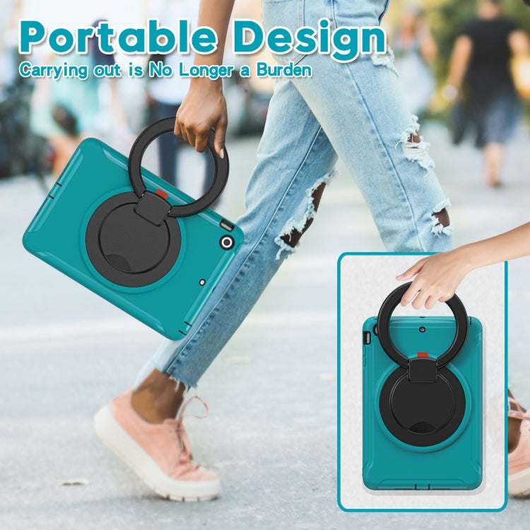 Shockproof TPU + PC Protective Case with 360 Degree Rotation Foldable Handle Grip Holder & Pen Slot For iPad mini 3 / 2 / 1(Blue) - iPad Mini 4 & 3 & 2 & 1 Cases by buy2fix | Online Shopping UK | buy2fix