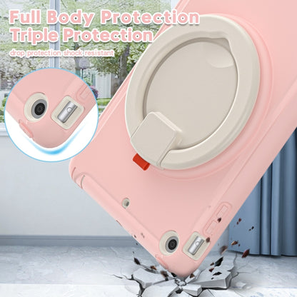 Shockproof TPU + PC Protective Case with 360 Degree Rotation Foldable Handle Grip Holder & Pen Slot For iPad mini 3 / 2 / 1(Cherry Blossoms Pink) - iPad Mini 4 & 3 & 2 & 1 Cases by buy2fix | Online Shopping UK | buy2fix