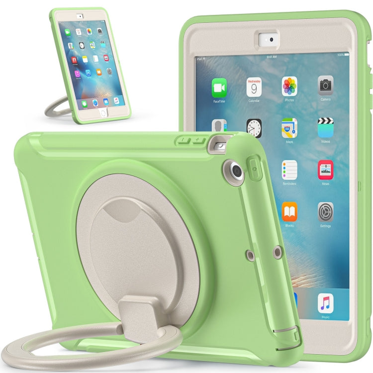 Shockproof TPU + PC Protective Case with 360 Degree Rotation Foldable Handle Grip Holder & Pen Slot For iPad mini 3 / 2 / 1(Matcha Green) - iPad Mini 4 & 3 & 2 & 1 Cases by buy2fix | Online Shopping UK | buy2fix