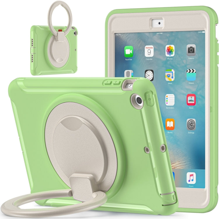 Shockproof TPU + PC Protective Case with 360 Degree Rotation Foldable Handle Grip Holder & Pen Slot For iPad mini 3 / 2 / 1(Matcha Green) - iPad Mini 4 & 3 & 2 & 1 Cases by buy2fix | Online Shopping UK | buy2fix