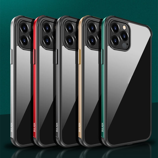 For iPhone 11 Pro SULADA Shockproof Aviation Aluminum Metal Frame + Nano Glass + TPU Protective Case (Dark Blue) - iPhone 11 Pro Cases by SULADA | Online Shopping UK | buy2fix