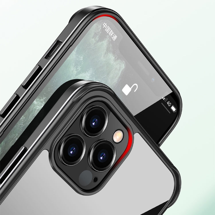 For iPhone 11 Pro SULADA Shockproof Aviation Aluminum Metal Frame + Nano Glass + TPU Protective Case (Dark Blue) - iPhone 11 Pro Cases by SULADA | Online Shopping UK | buy2fix