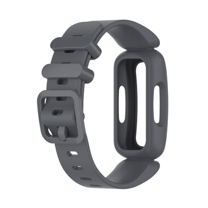 xDfind For Fitbit Ace 3 / Inspire2 Silicone Integrated Watch Band(Grey) - Watch Bands by xDfind | Online Shopping UK | buy2fix