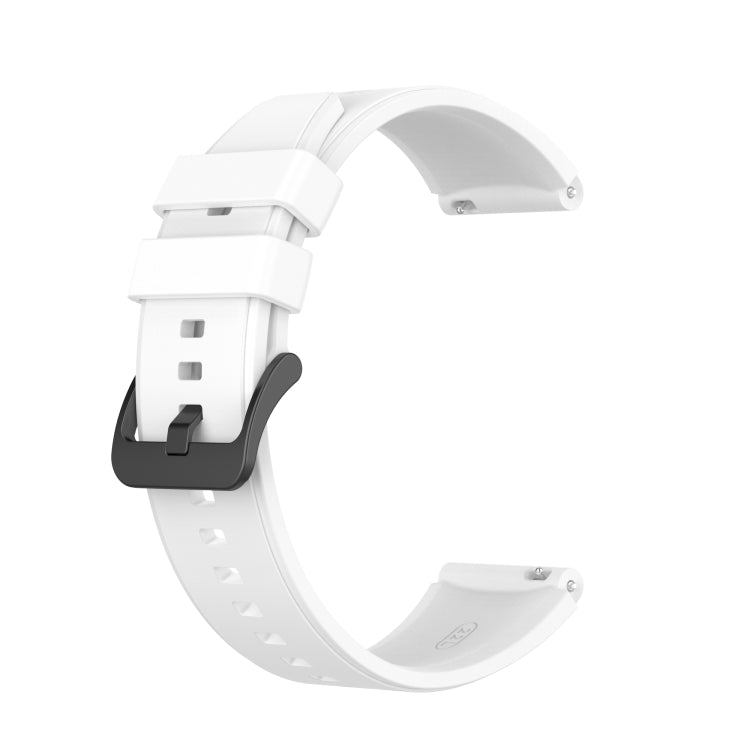 For Huawei Watch GT2 Pro Silicone Watch Band(White) by buy2fix