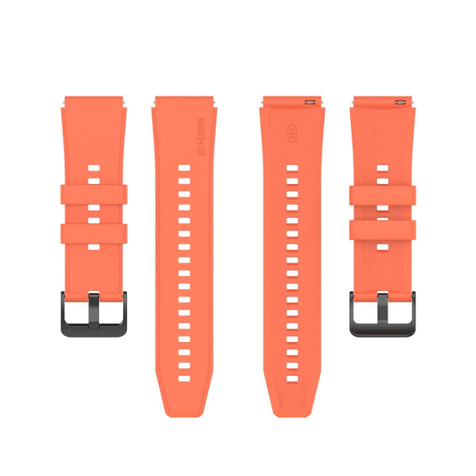 For Huawei Watch GT2 Pro Silicone Watch Band(Orange) by buy2fix