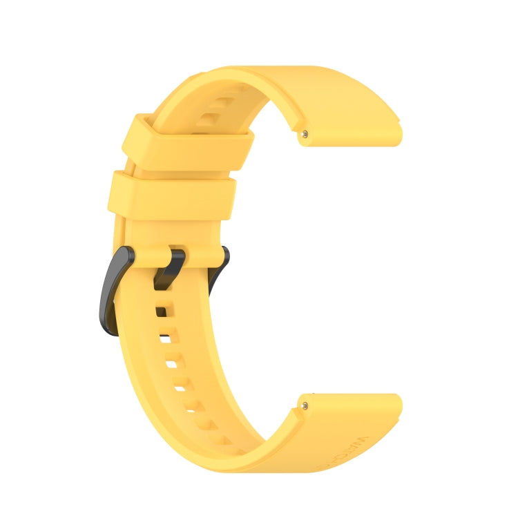 For Huawei Watch GT2 Pro Silicone Watch Band(Yellow) by buy2fix