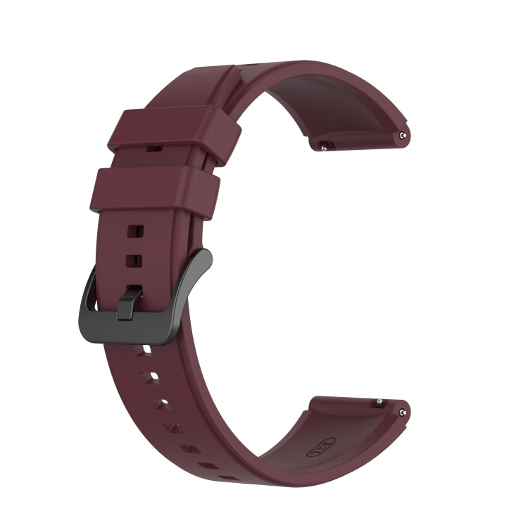For Huawei Watch GT2 Pro Silicone Watch Band(Wine Red) by buy2fix