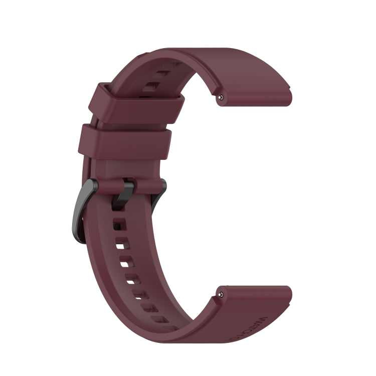 For Huawei Watch GT2 Pro Silicone Watch Band(Wine Red) by buy2fix