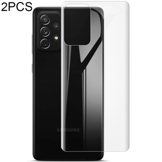 For Samsung Galaxy A52 5G / 4G 2pcs IMAK 0.15mm Curved Full Screen Protector Hydrogel Film Back Protector