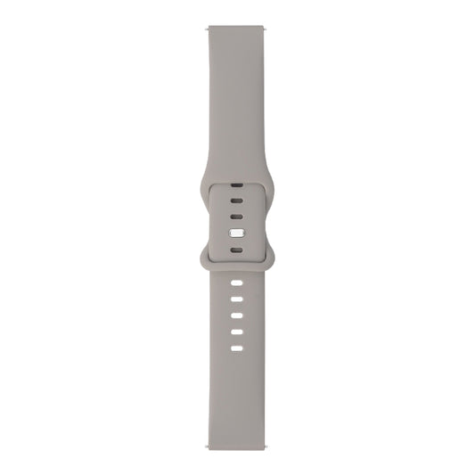 For Huawei Watch GT 2 42mm 8-buckle Silicone Watch Band(Grey) by buy2fix