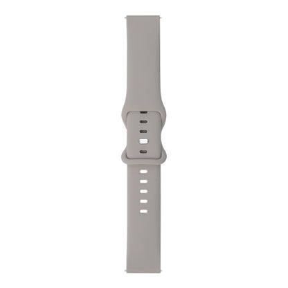 For Huawei Watch GT 2e 46mm 8-buckle Silicone Watch Band(Grey) by buy2fix