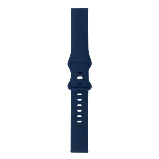 For Amazfit GTR 2 8-buckle Silicone Watch Band(Midnight Blue)