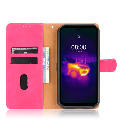 For Ulefone Armor 11T 5G Solid Color Skin Feel Magnetic Buckle Horizontal Flip Calf Texture PU Leather Case with Holder & Card Slots & Wallet(Rose Red) by buy2fix