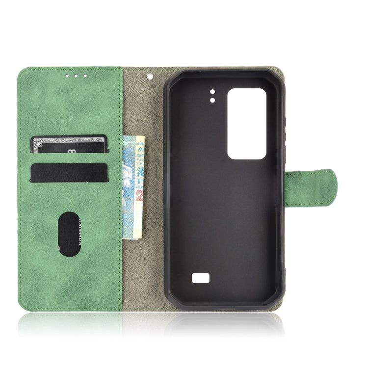 For Ulefone Armor 11T 5G Solid Color Skin Feel Magnetic Buckle Horizontal Flip Calf Texture PU Leather Case with Holder & Card Slots & Wallet(Green) by buy2fix
