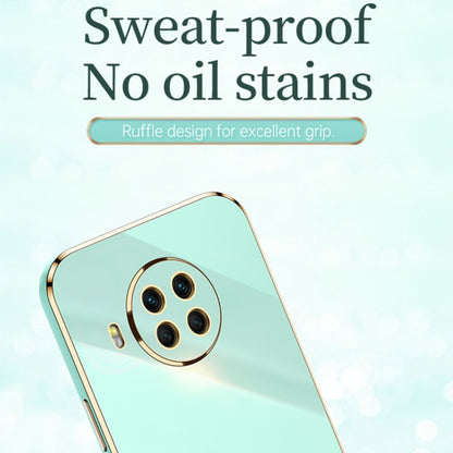 For Xiaomi Mi 10T Lite 5G XINLI Straight Edge 6D Electroplate TPU Phone Case(Black) by XINLI