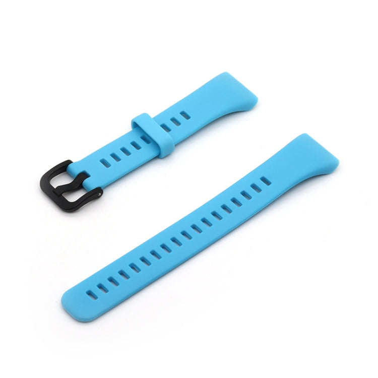 For Honor Band 6 Pure Color Silicone Watch Band(Sky Blue) by buy2fix