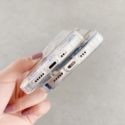 For iPhone 11 High Translucent Electroplating Flower Pattern TPU + PC Shockproof Case (Ewha) by buy2fix