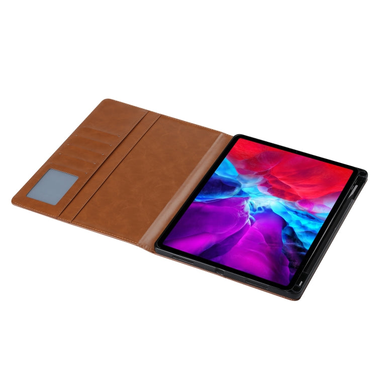 For iPad Pro 11 2022 / 2021 Knead Skin Texture Horizontal Flip Leather Tablet Case with Photo Frame & Holder & Card Slots & Wallet (Red) - iPad Pro 11 (2022/2021) Cases by buy2fix | Online Shopping UK | buy2fix