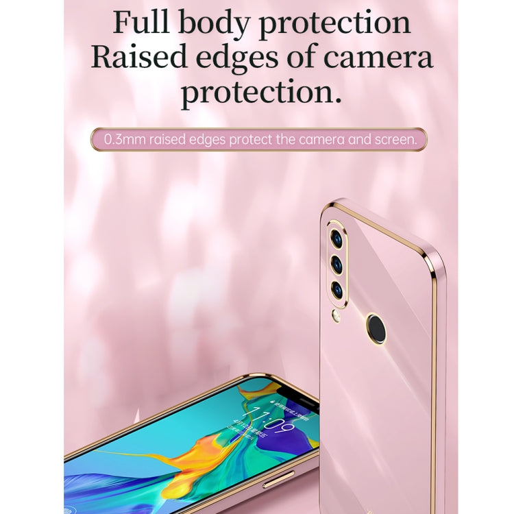 For Huawei P30 Lite XINLI Straight Edge 6D Electroplate TPU Phone Case(Celestial Blue) - Huawei Cases by XINLI | Online Shopping UK | buy2fix