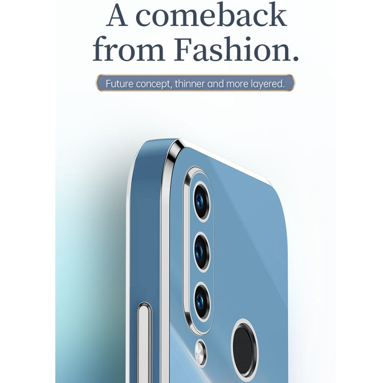 For Huawei P30 Lite XINLI Straight Edge 6D Electroplate TPU Phone Case(Celestial Blue) - Huawei Cases by XINLI | Online Shopping UK | buy2fix