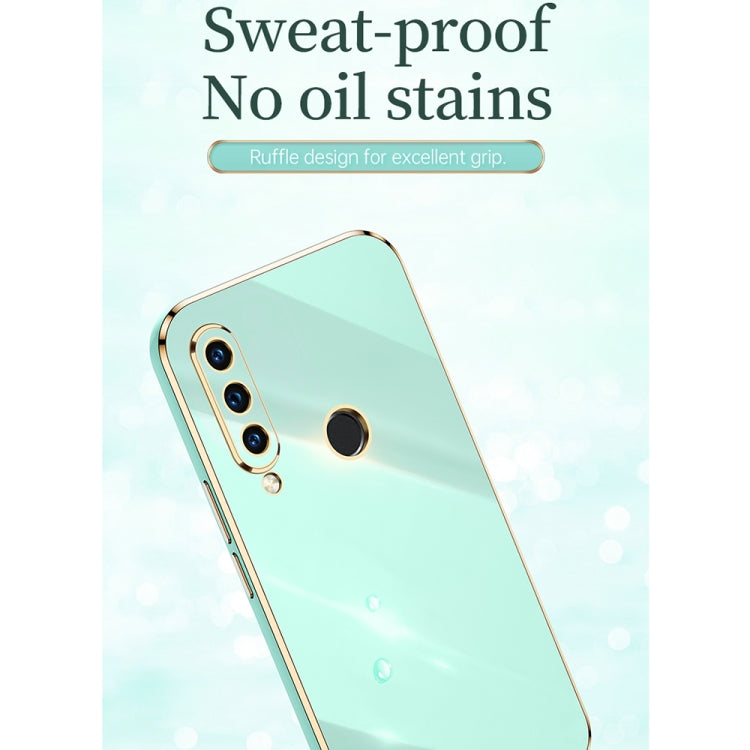 For Huawei P30 Lite XINLI Straight Edge 6D Electroplate TPU Phone Case(Celestial Blue) - Huawei Cases by XINLI | Online Shopping UK | buy2fix