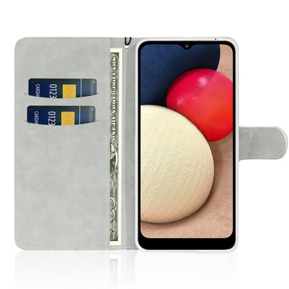 For Samsung Galaxy A03s (EU Version) Glitter Powder Horizontal Flip Leather Case with Card Slots & Holder & Lanyard(Silver) by buy2fix