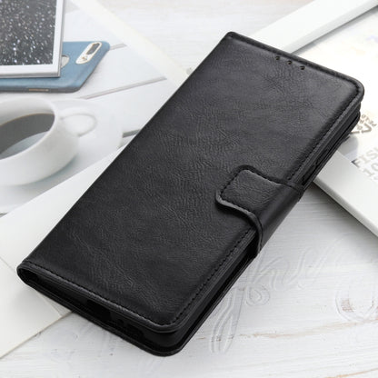 For OPPO A16 Mirren Crazy Horse Texture Horizontal Flip Leather Case with Holder & Card Slots & Wallet(Black) by buy2fix