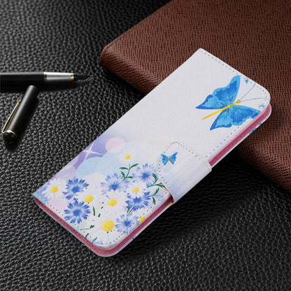 For OPPO A94 5G / Reno5 Z 5G / F19 Pro+ Colored Drawing Pattern Horizontal Flip Leather Case with Holder & Card Slots & Wallet(Butterfly Love) by buy2fix