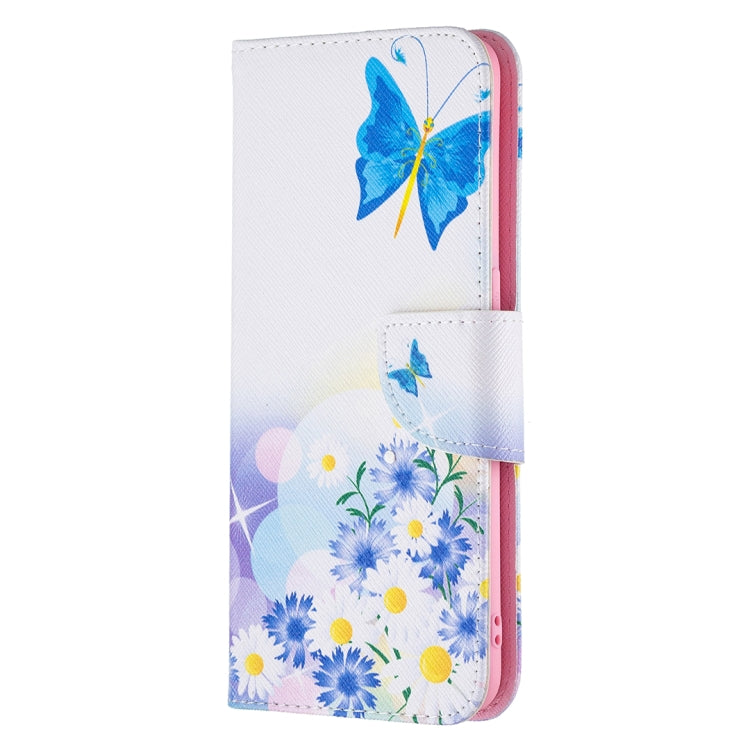 For OPPO Reno5 Colored Drawing Pattern Horizontal Flip Leather Case with Holder & Card Slots & Wallet(Butterfly Love) by buy2fix