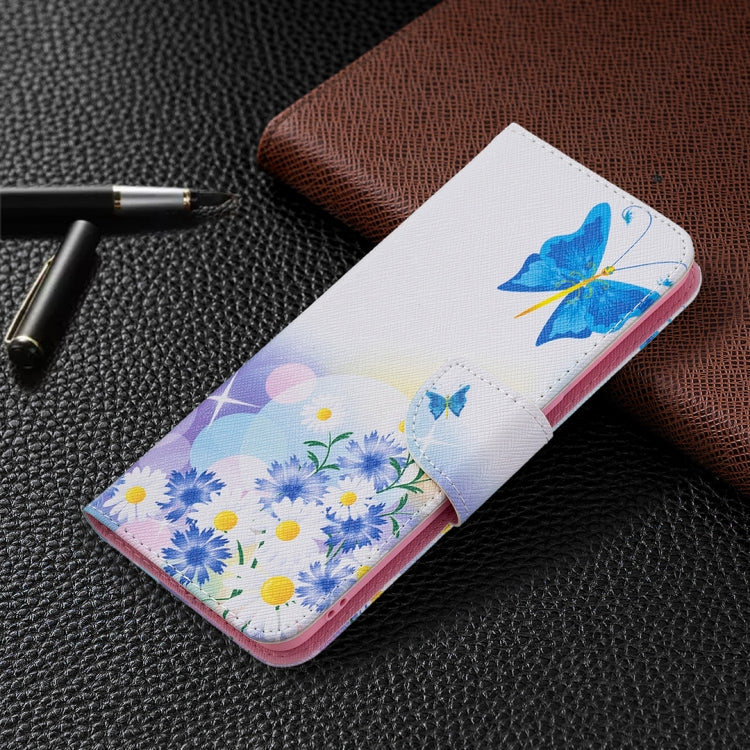 For OPPO Reno5 Colored Drawing Pattern Horizontal Flip Leather Case with Holder & Card Slots & Wallet(Butterfly Love) by buy2fix