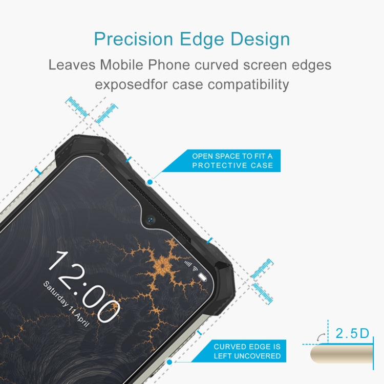 For Oukitel WP9 10 PCS 0.26mm 9H 2.5D Tempered Glass Film by buy2fix