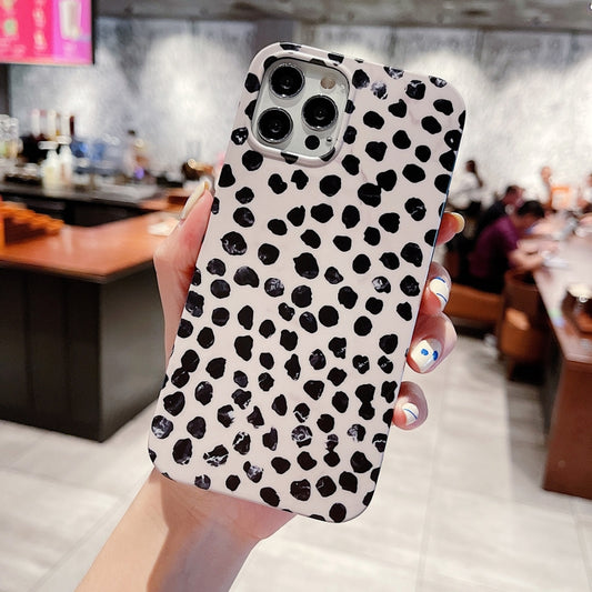 For iPhone 12 / 12 Pro Natural Scenery Pattern TPU Protective Case(Spots) by buy2fix